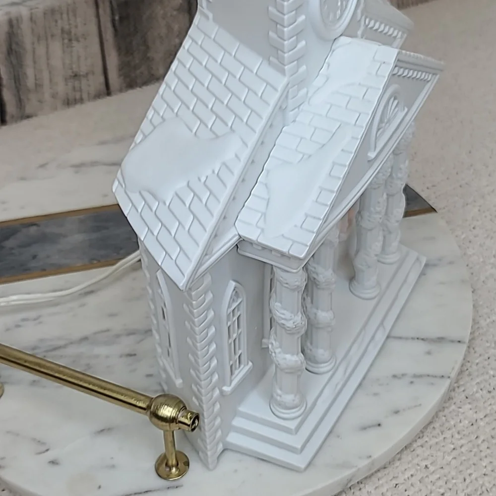 Department 56 Vtg Holiday Winter Silhouette Porcelain 